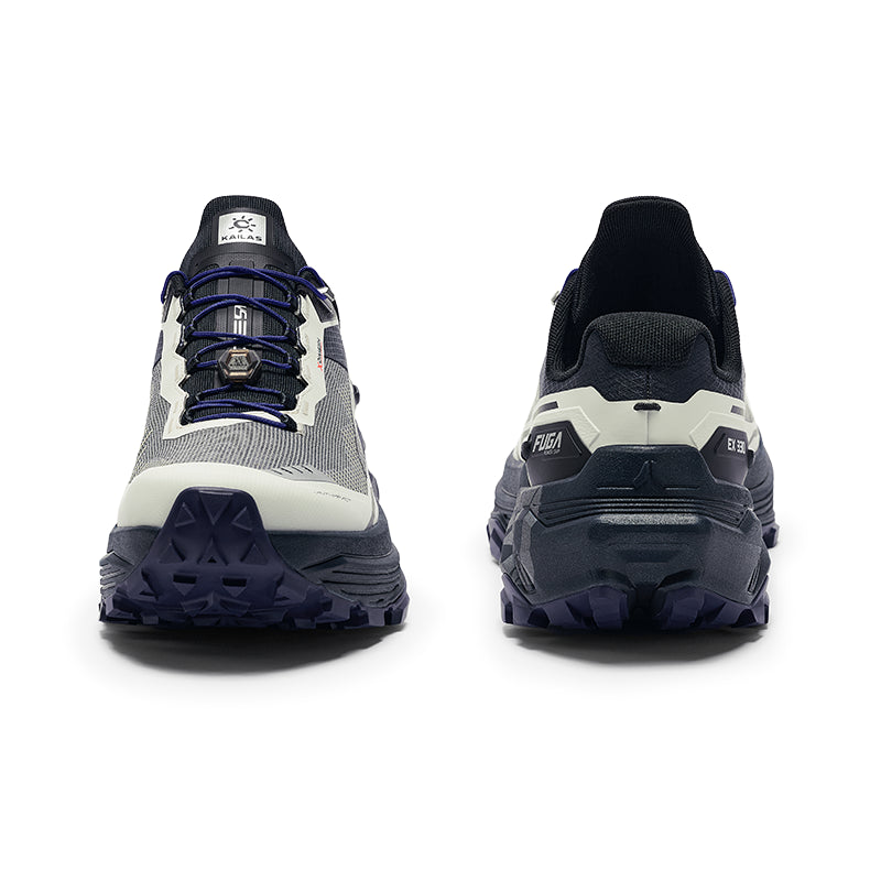 Ivory White/Iridescent Blue